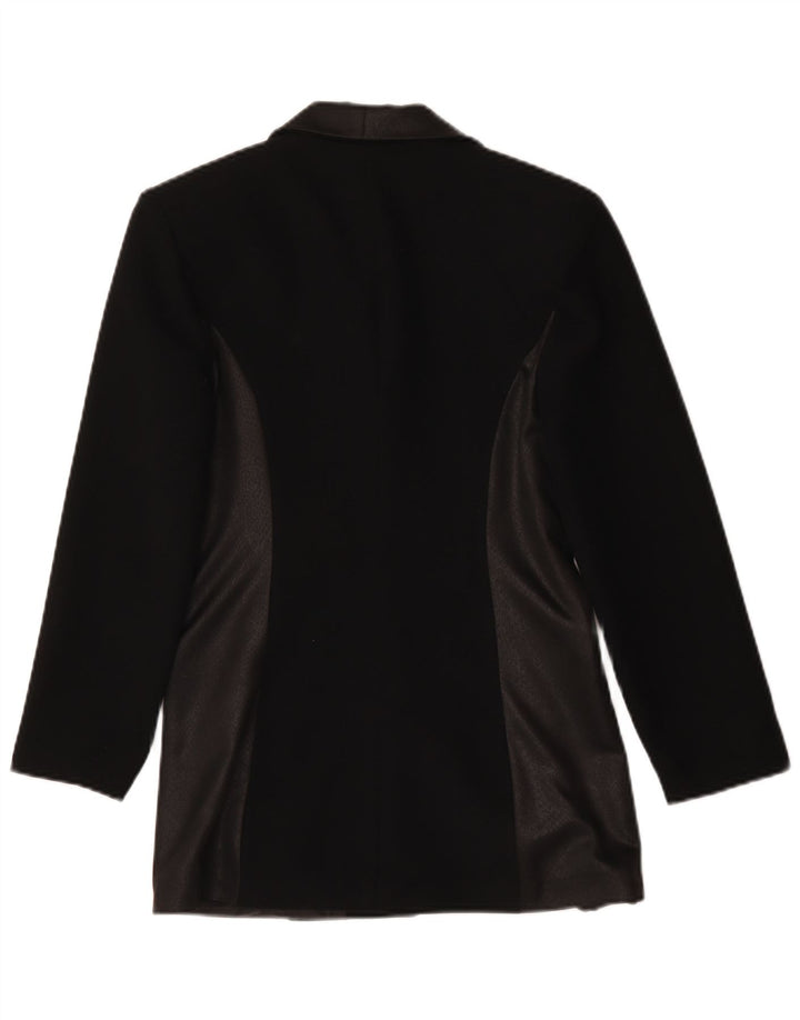 Vintage γυναικείο μπουφάν blazer UK 10 Small Black