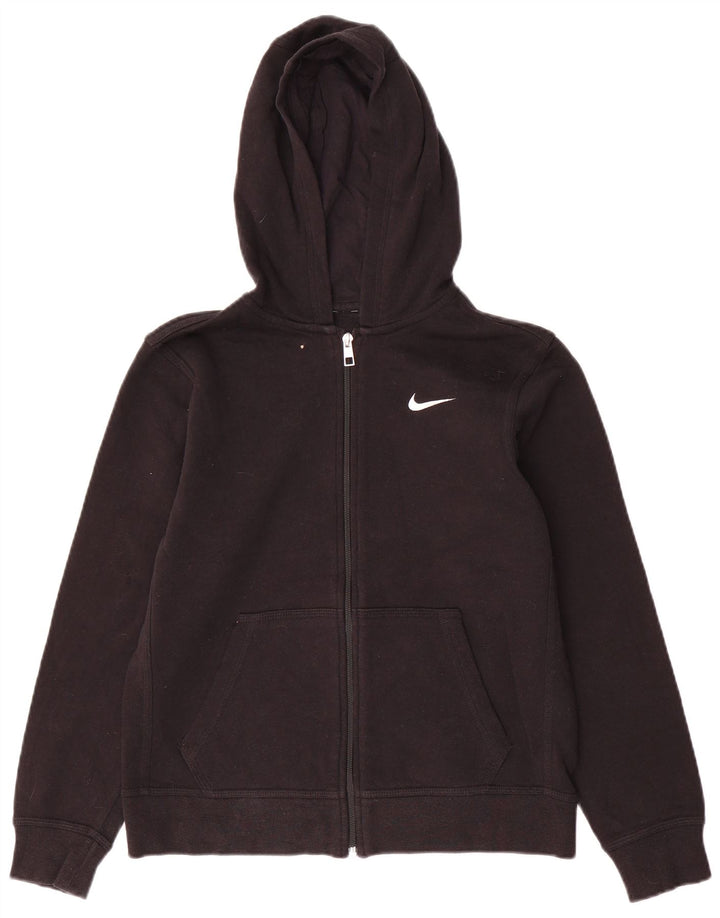 Γυναικείο πουλόβερ Nike με φερμουάρ UK 12 Medium Black