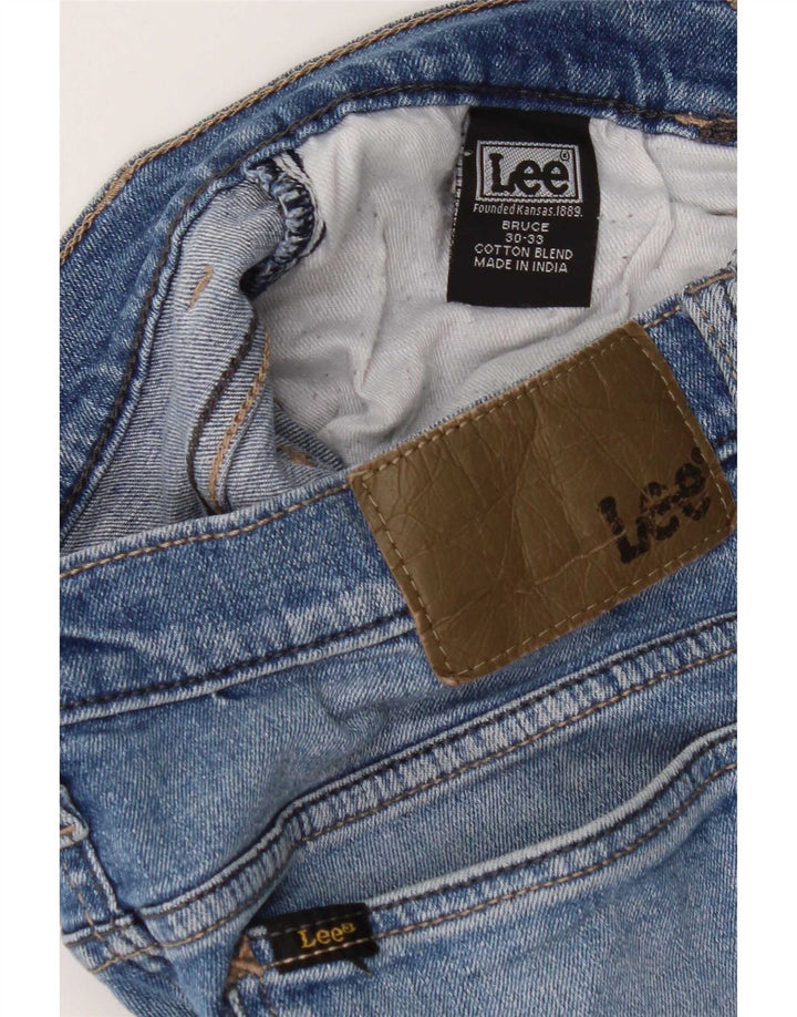 Lee Ανδρικό Skinny Jeans W30 L30 Μπλε βαμβακερό