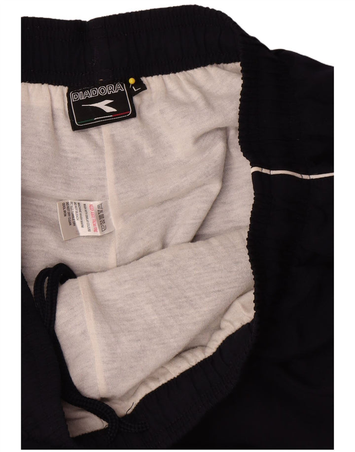 Ανδρική αθλητική φόρμα Diadora Παντελόνι μεγάλο μπλε ναυτικό πολυεστέρα