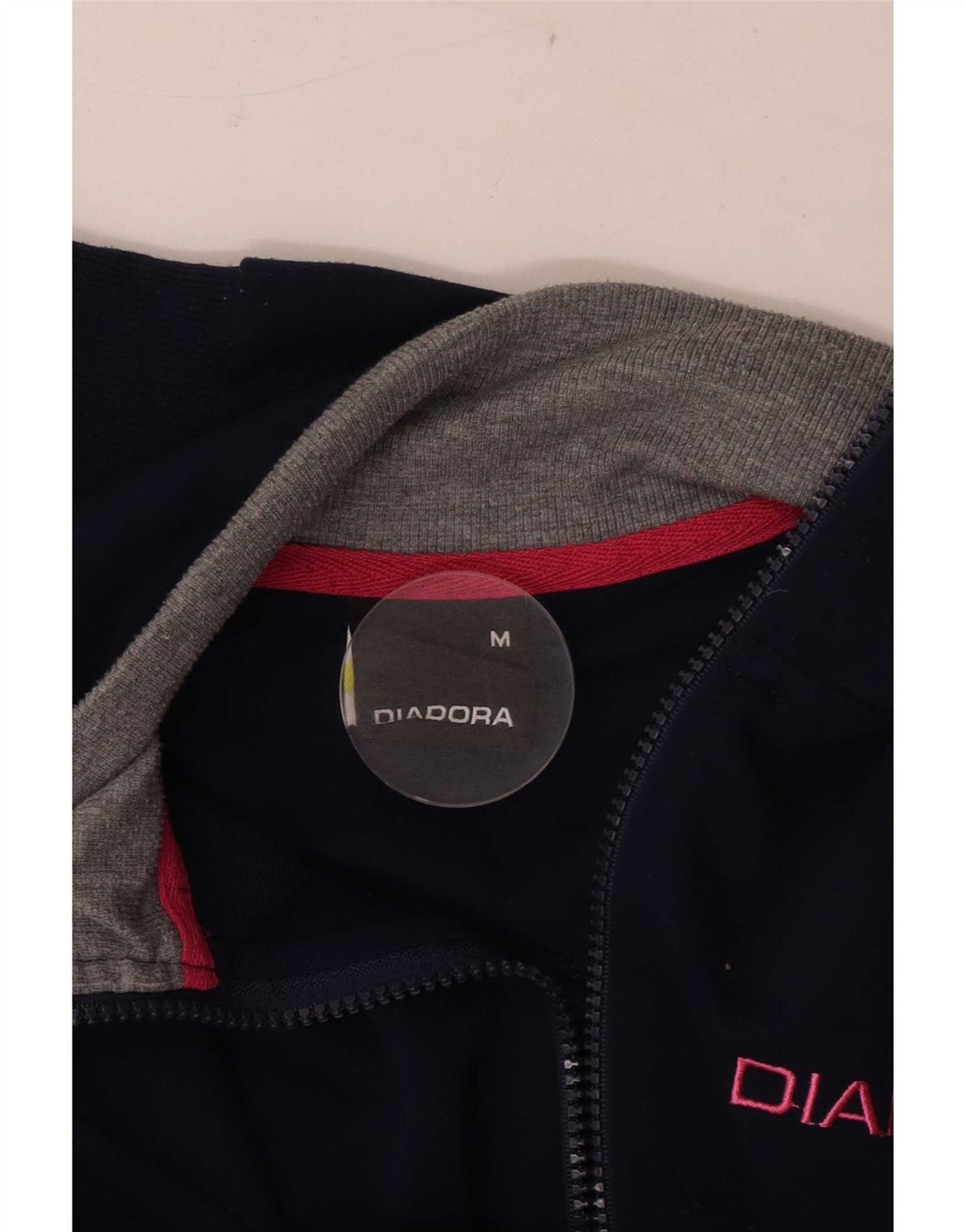 Γυναικεία αθλητική φόρμα Diadora Top Jacket UK 14 Medium Navy Blue Colourblock