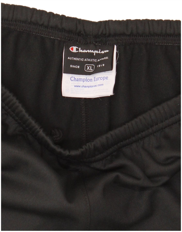Champion Γυναικεία φόρμα παντελόνι UK 18 XL Μαύρο Πολυεστέρα