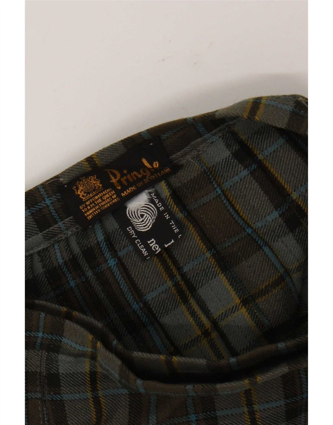 Pringle γυναικεία φούστα W26 Small Green Check New Wool