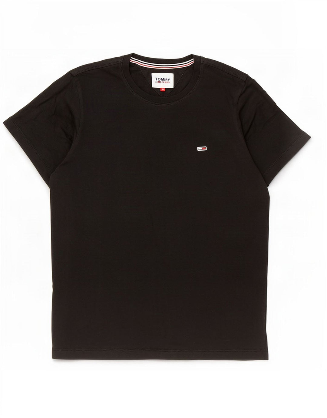 Ανδρικό T-Shirt Tommy Hilfiger Top Μεσαίο μαύρο βαμβακερό