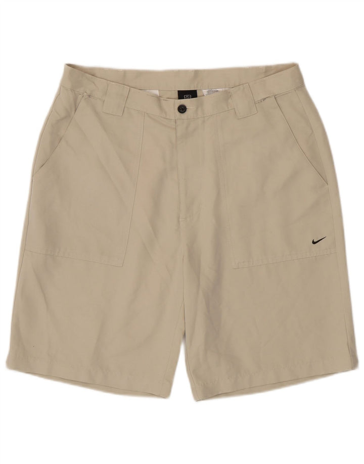 Ανδρικό σορτς chino Nike W34 μεγάλο μπεζ πολυεστέρα