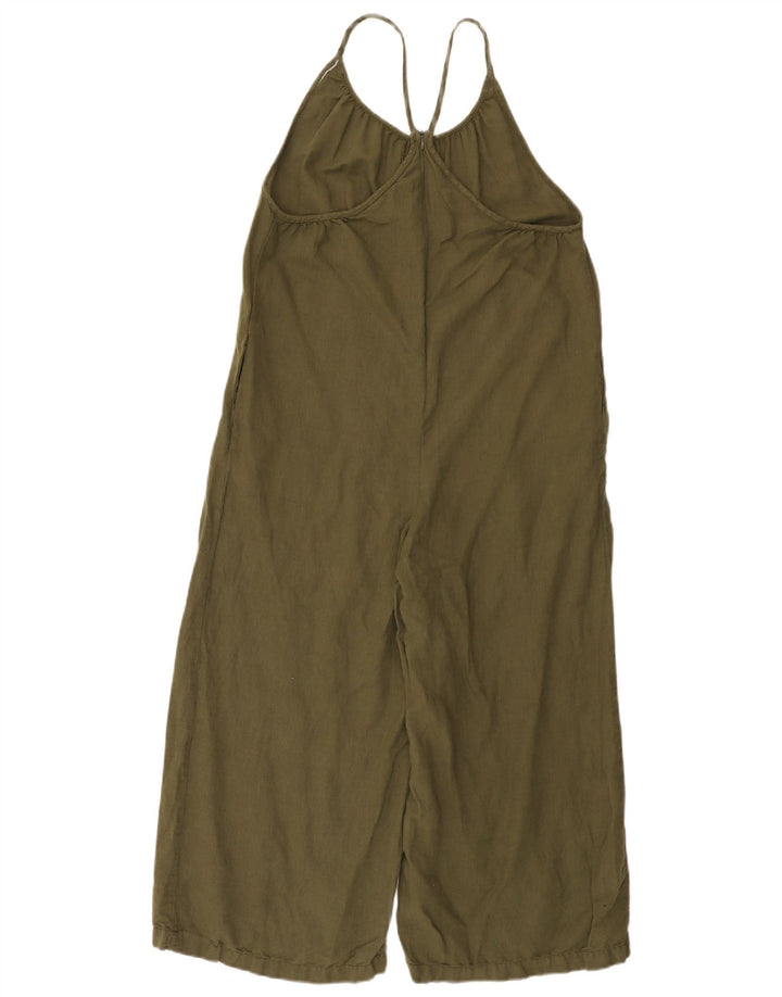 Zara γυναικεία αμάνικη φόρμα UK 10 Small Khaki