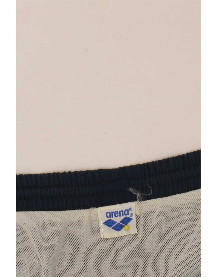 Γραφικό ανδρικό σορτς κολύμβησης Arena 2XL Navy Blue