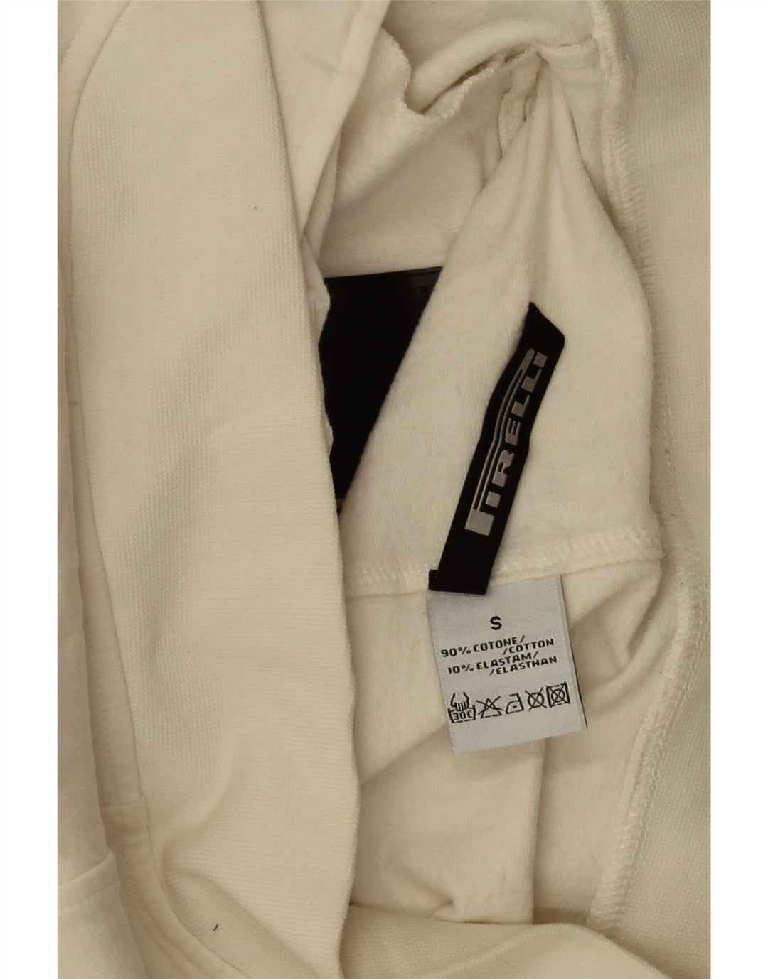 Γυναικεία φόρμα γραφικών Pirelli Top Jacket UK 10 Small Off White Βαμβακερά