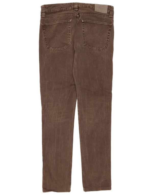 Jeckerson Ανδρικό Slim Jeans W33 L31 Καφέ βαμβακερό