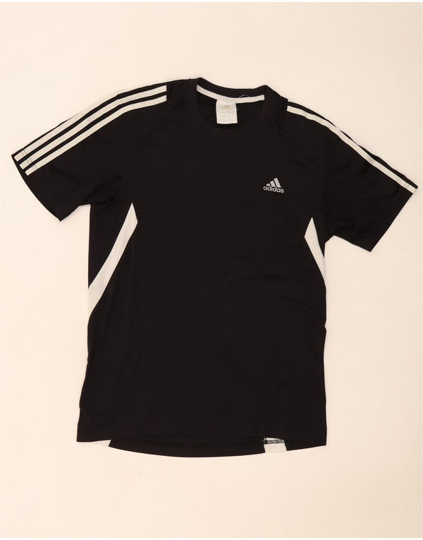 Ανδρικό T-Shirt Adidas Top Medium Black Colourblock Πολυεστέρας
