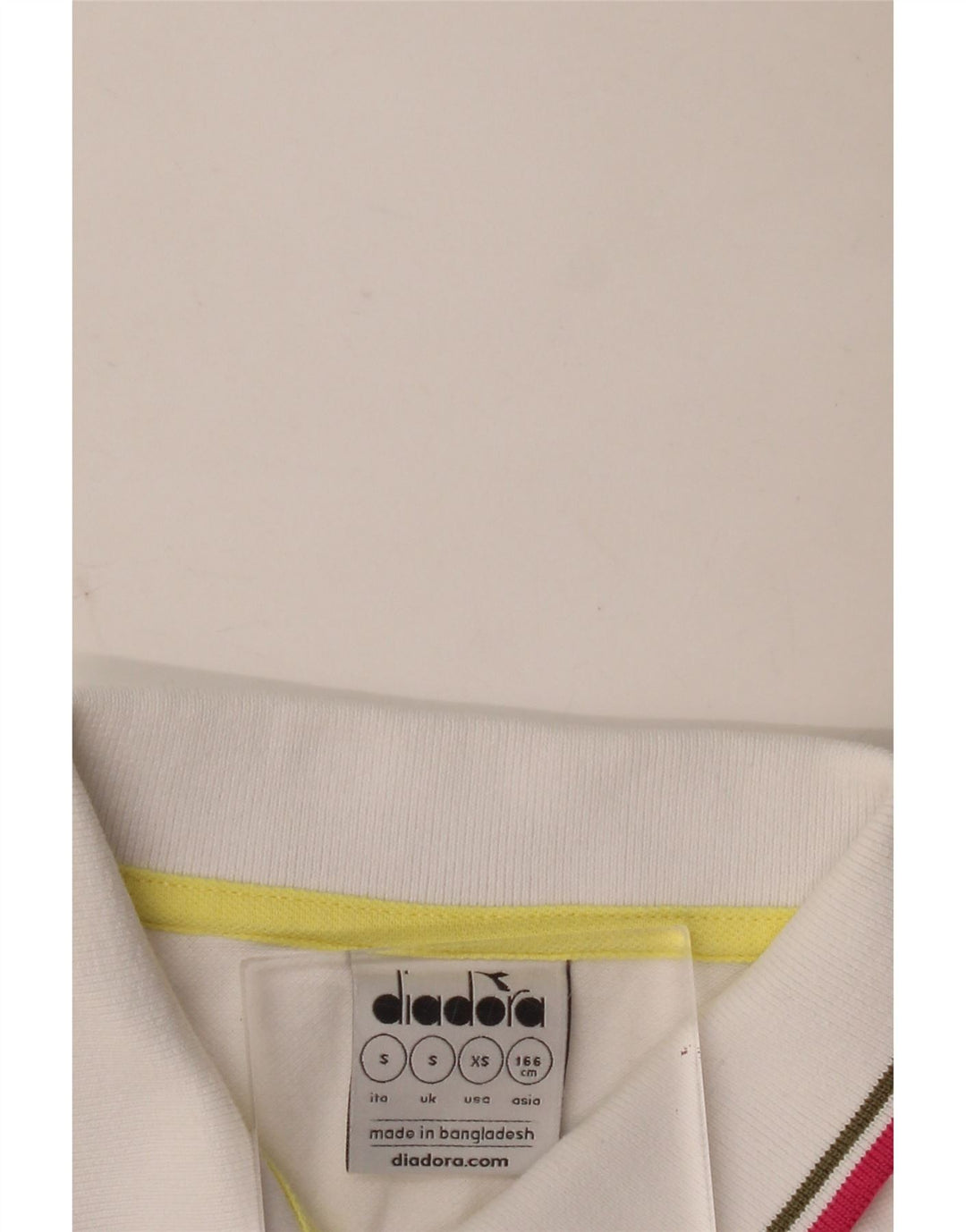 Diadora Γυναικείο Πόλο Μπλουζάκι UK 10 Small White
