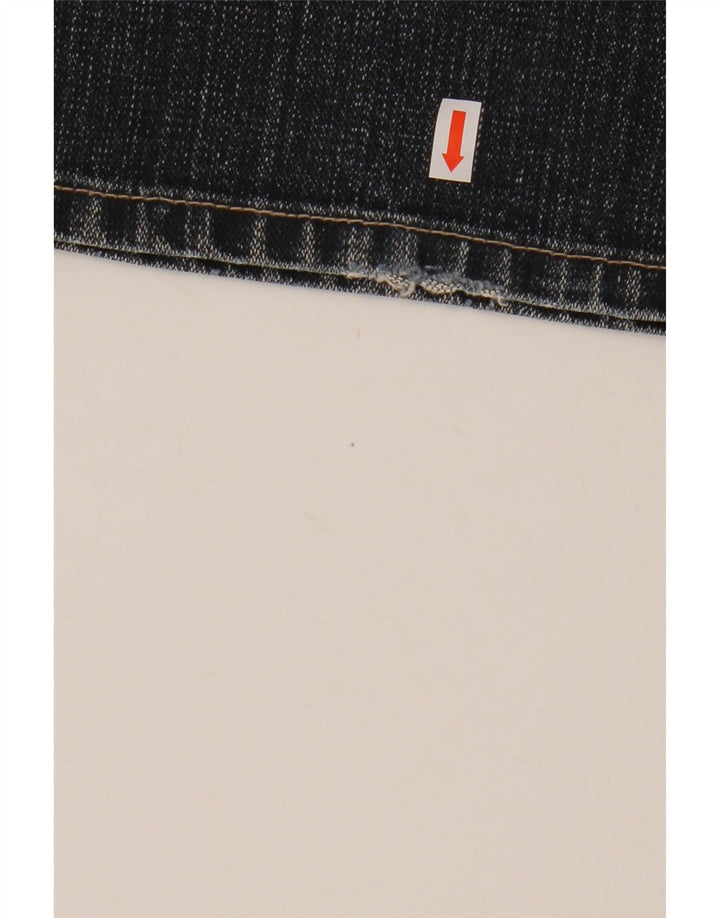 Ανδρικό τζιν WRANGLER Bootcut W32 L32 Navy Blue Cotton