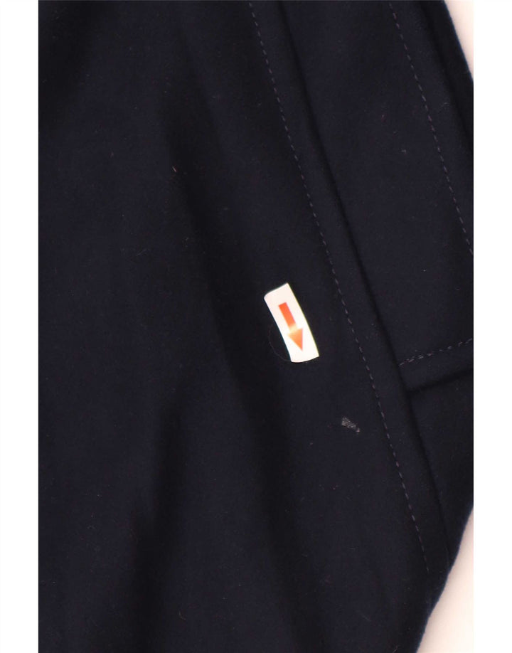 Γυναικείο Πανωφόρι Benetton IT 42 Μαλλί μεσαίου Navy Blue