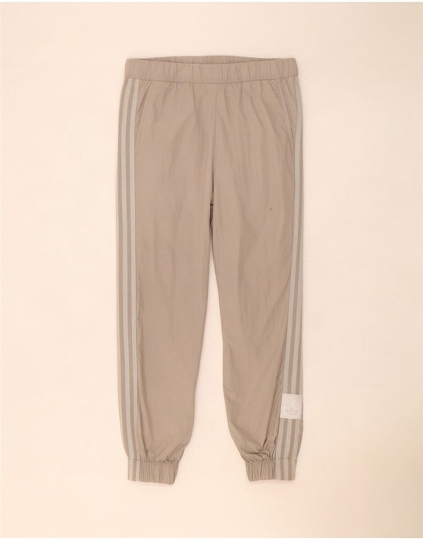 Adidas Γυναικεία φόρμα Crop Παντελόνι Joggers UK 10 Small W30 L26 Beige