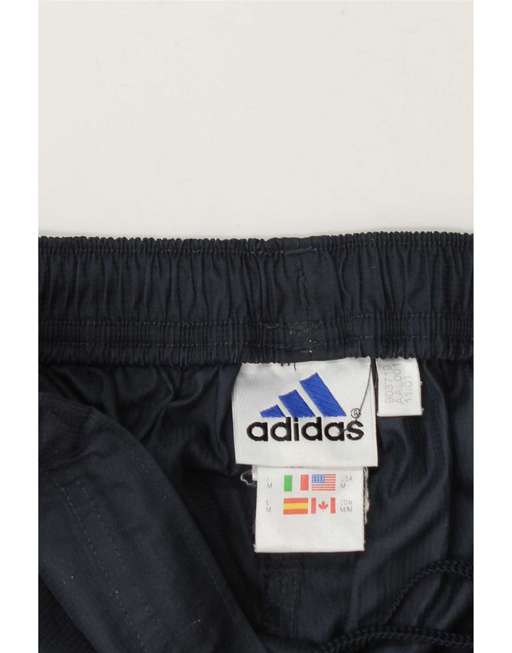 Ανδρική αθλητική φόρμα Adidas Παντελόνι μεσαίου μπλε ναυτικού πολυεστέρα
