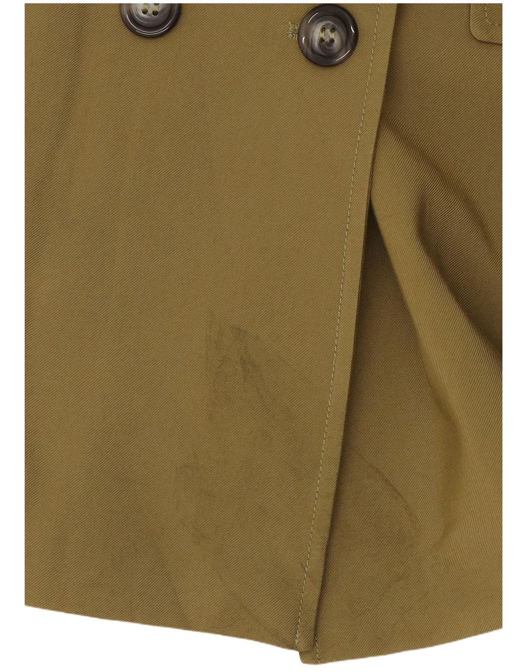 Anna Molinari Γυναικείο σακάκι με διπλό στήθος UK 10 Small Khaki