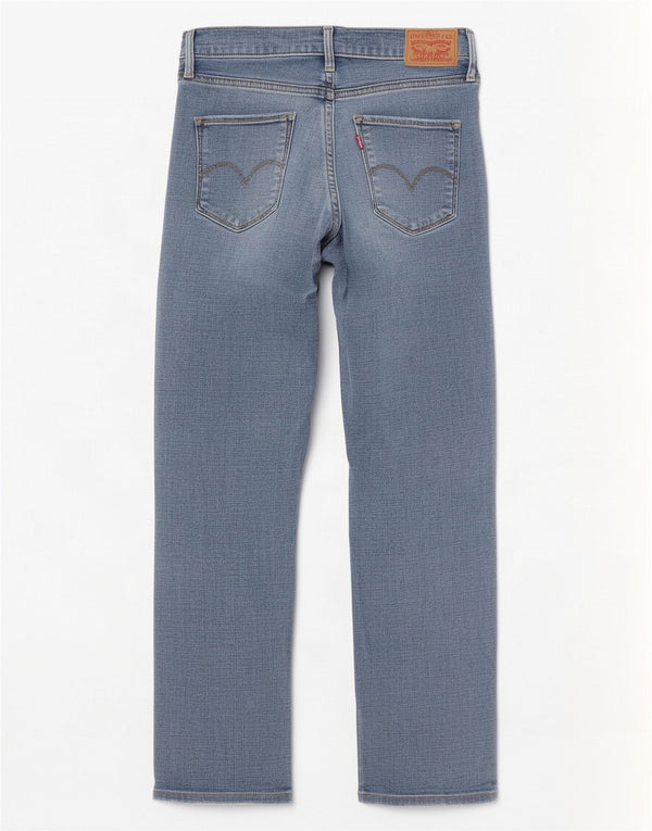 Levi's Womens 314 Shaping Straight Jeans W28 L27 Μπλε βαμβακερό