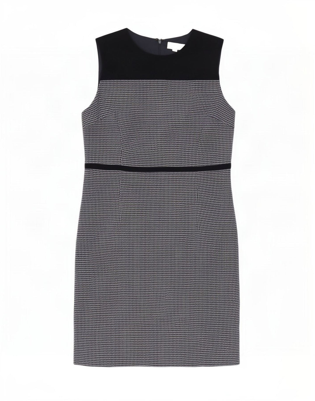 Γυναικείο αμάνικο φόρεμα Hobbs UK 18 XL Μαύρο Check Polyester