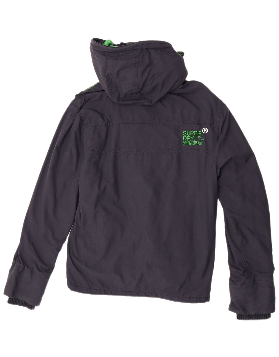 Superdry Γυναικείο Windcheater Windbreaker Jacket UK 14 Medium Navy Blue