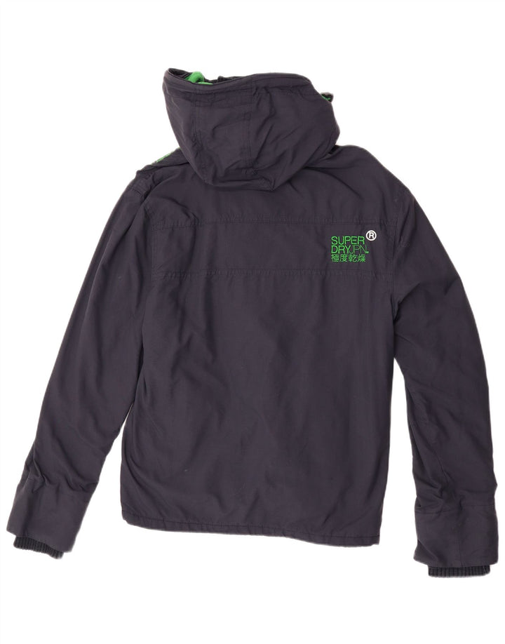 Superdry Γυναικείο Windcheater Windbreaker Jacket UK 14 Medium Navy Blue