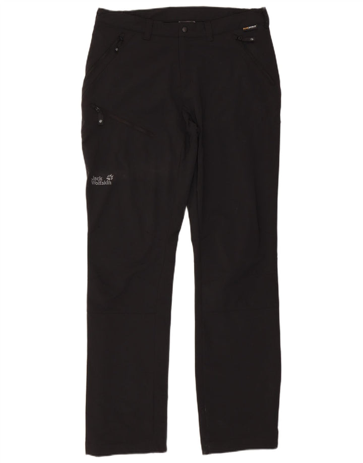 Jack Wolfskin Γυναικείο ίσιο παντελόνι Cargo Medium W30 L33 Μαύρο Πολυεστέρας