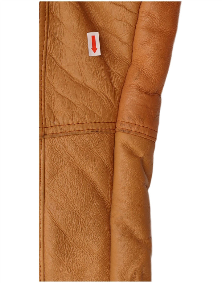 Vintage Ανδρικό Shearling Jacket IT 52 XL Brown Shearling