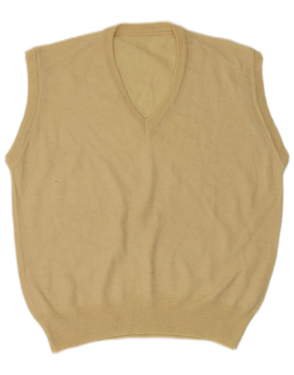 Ανδρικό γιλέκο VINTAGE Tank Top Medium Yellow
