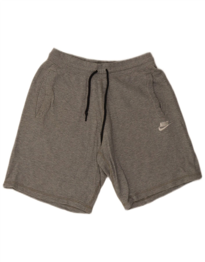 Ανδρικό αθλητικό σορτς Nike, μικρό γκρι βαμβακερό