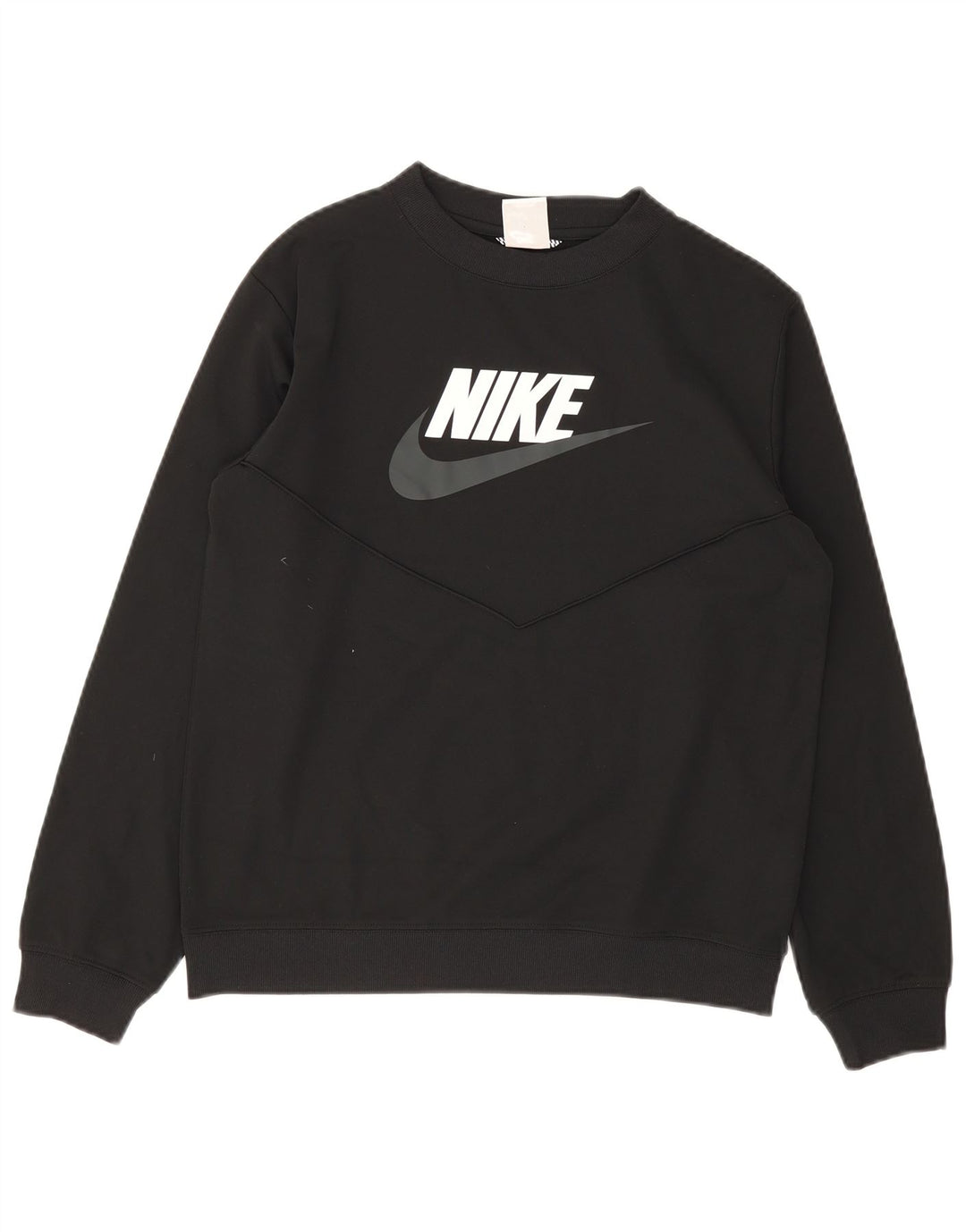 Γραφικό φούτερ Nike Boys Jumper 13-14 ετών μαύρο πολυεστέρα