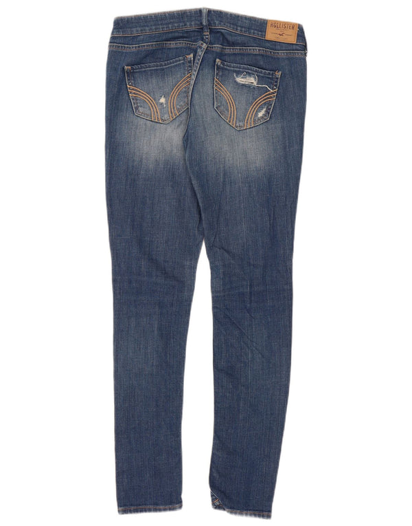 Hollister γυναικείο στενό τζιν US 5 Small W27 L29 Μπλε βαμβακερό