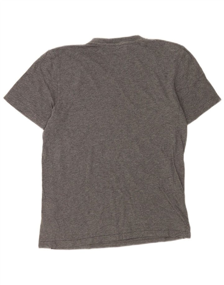 Ανδρικό T-Shirt Adidas Top Μικρό γκρι βαμβακερό