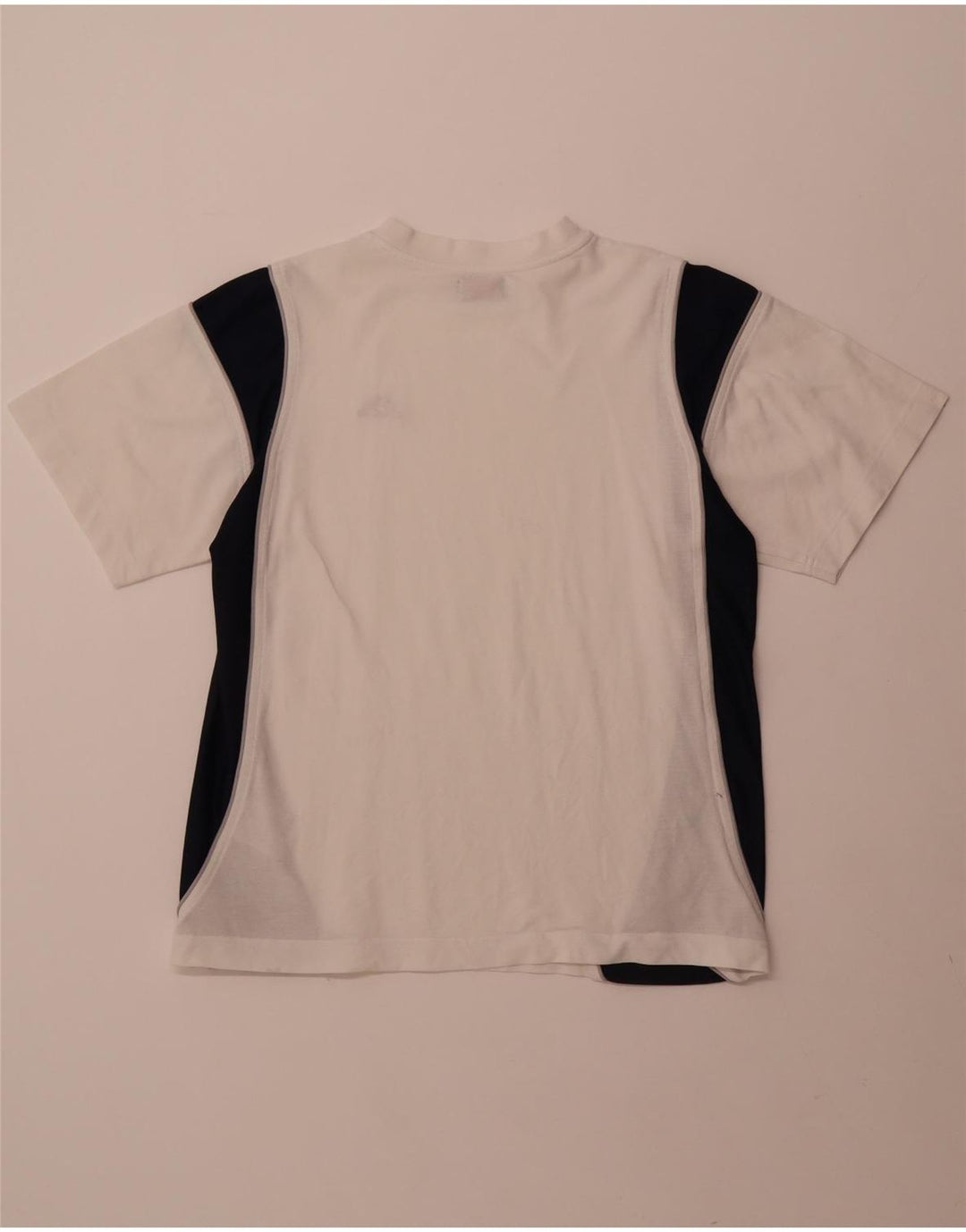 Ανδρικό T-Shirt KAPPA Top Small White Colourblock Cotton Sports