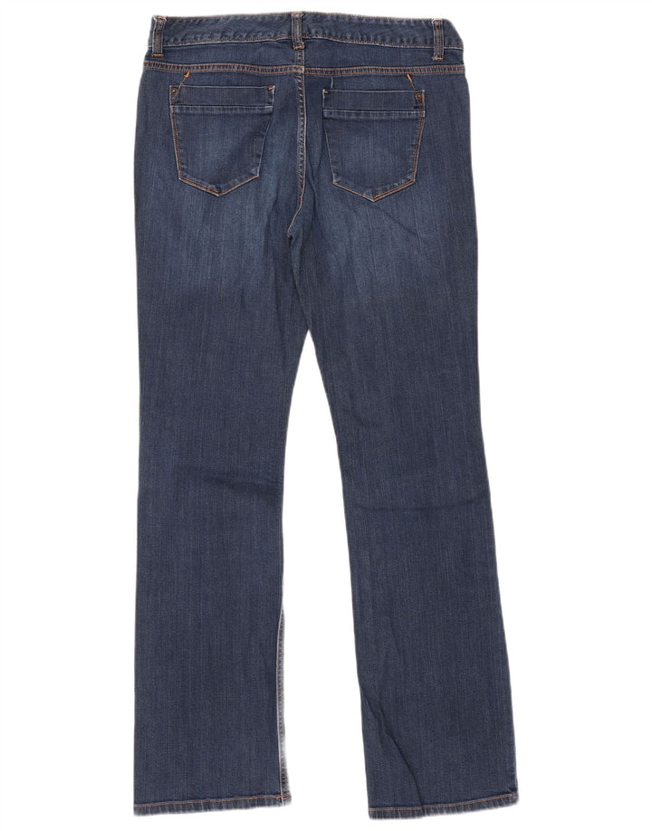 MOSSIMO Γυναικείο τζιν μποτάκι με καμπύλες US 12 Large W32 L32 Μπλε βαμβακερό