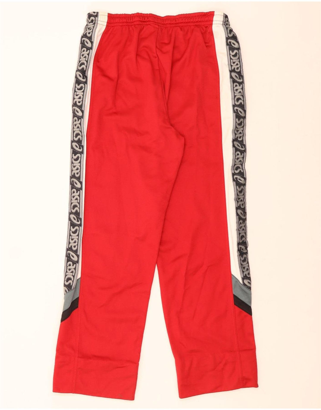 Asics Ανδρικά γραφικά αθλητικά παντελόνια IT 56 XL Red Colourblock Polyamide