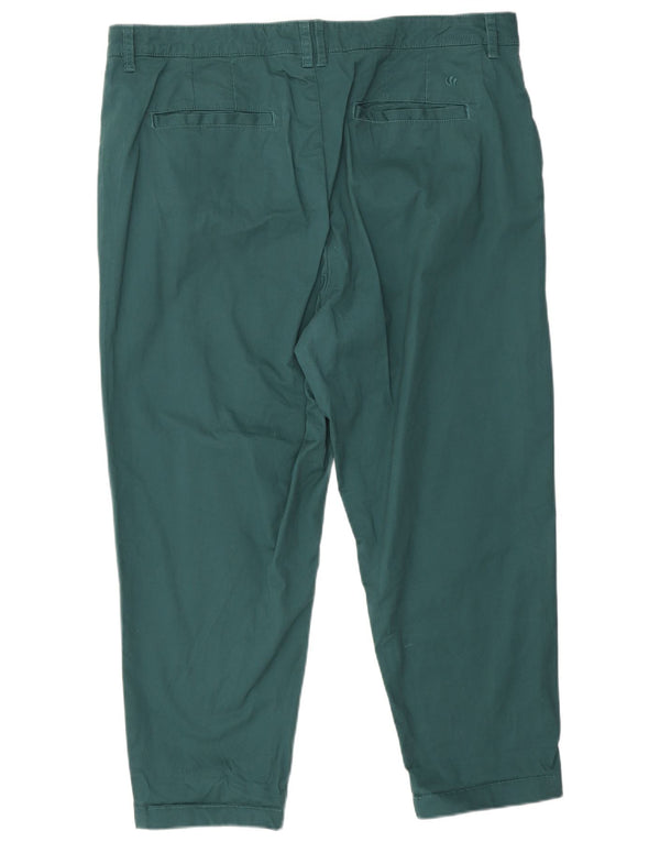 Fat Face Γυναικείο παντελόνι Chino UK 18 XL W40 L25 Πράσινο βαμβακερό