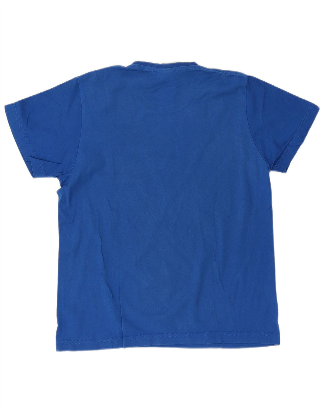 Ανδρικό γραφικό T-Shirt Adidas Top από μεσαίο μπλε βαμβακερό