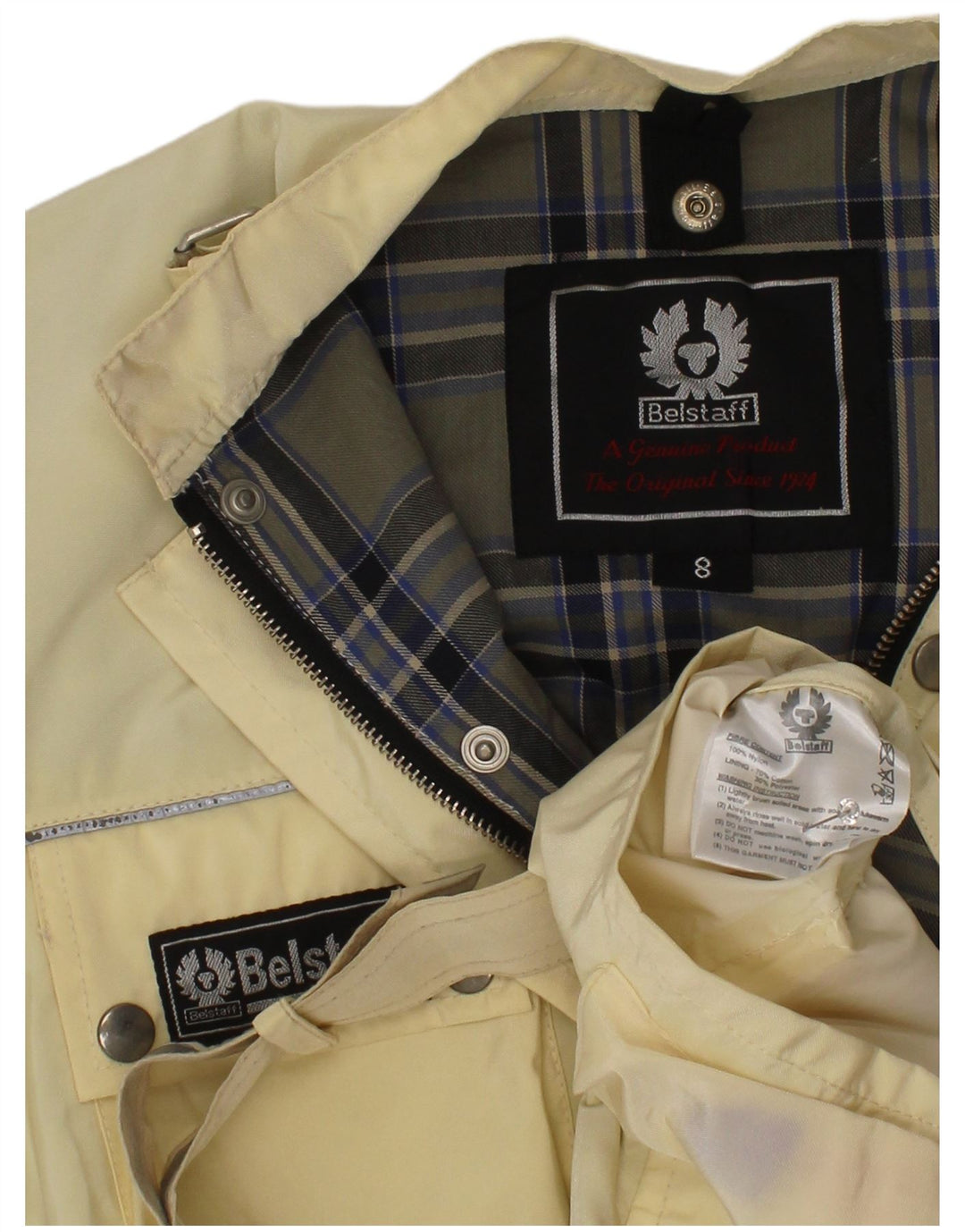 Μπουφάν Belstaff Boys Utility 7-8 Years Yellow Nylon