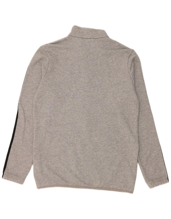 Adidas Boys αθλητική φόρμα τοπ μπουφάν 15-16 ετών Γκρι βαμβακερό