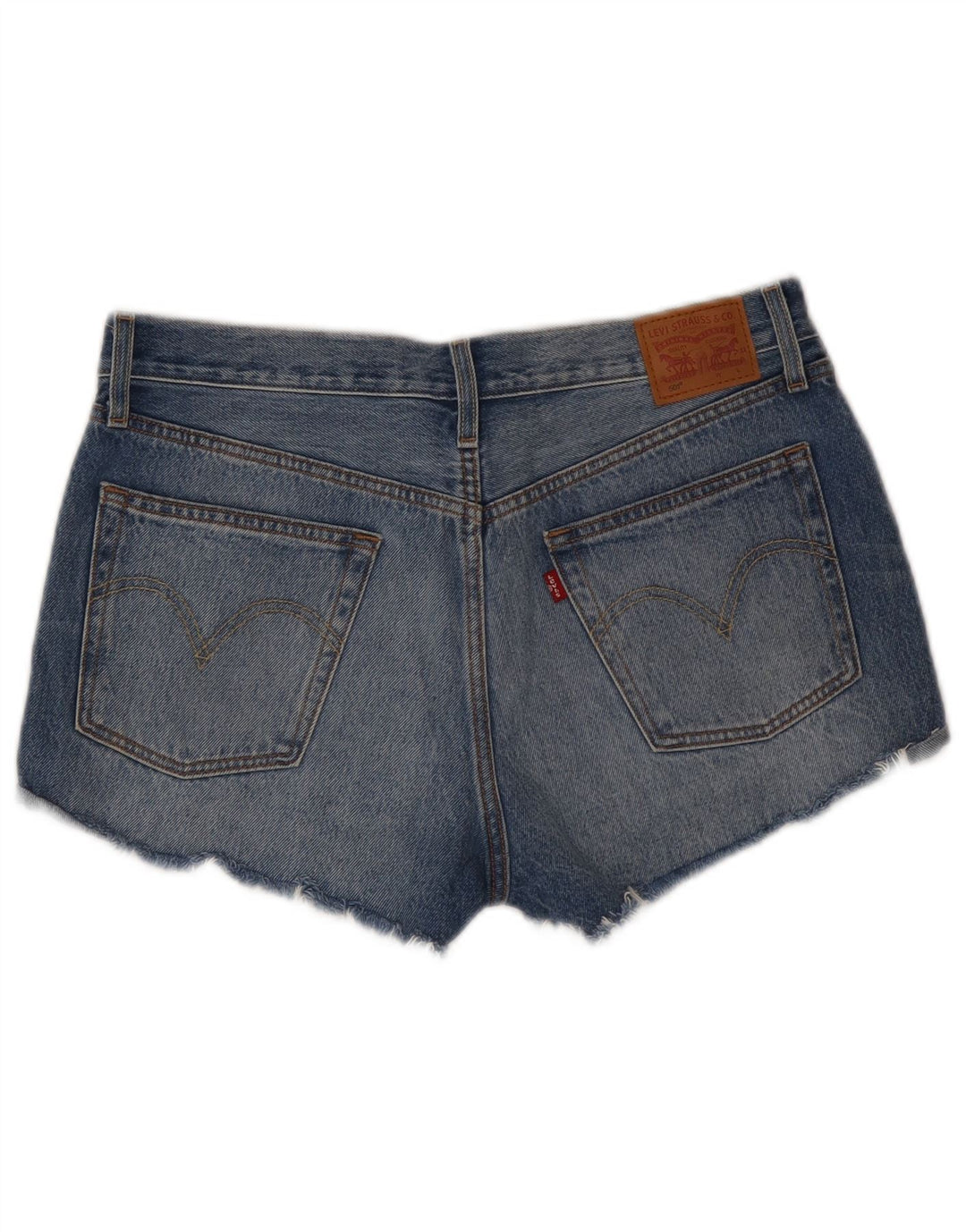 LEVI'S Γυναικείο 501 Τζιν Σορτς W30 Μεσαίο Μπλε Βαμβακερό