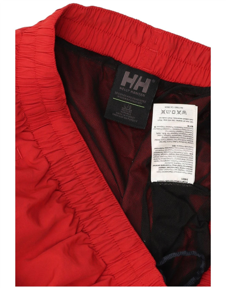 HELLY HANSEN Ανδρικό σορτς κολύμβησης μεγάλο κόκκινο πολυαμίδιο