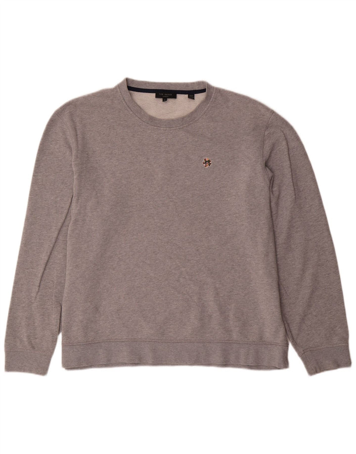 TED BAKER Ανδρικό Φούτερ Jumper Size 6 2XL Γκρι