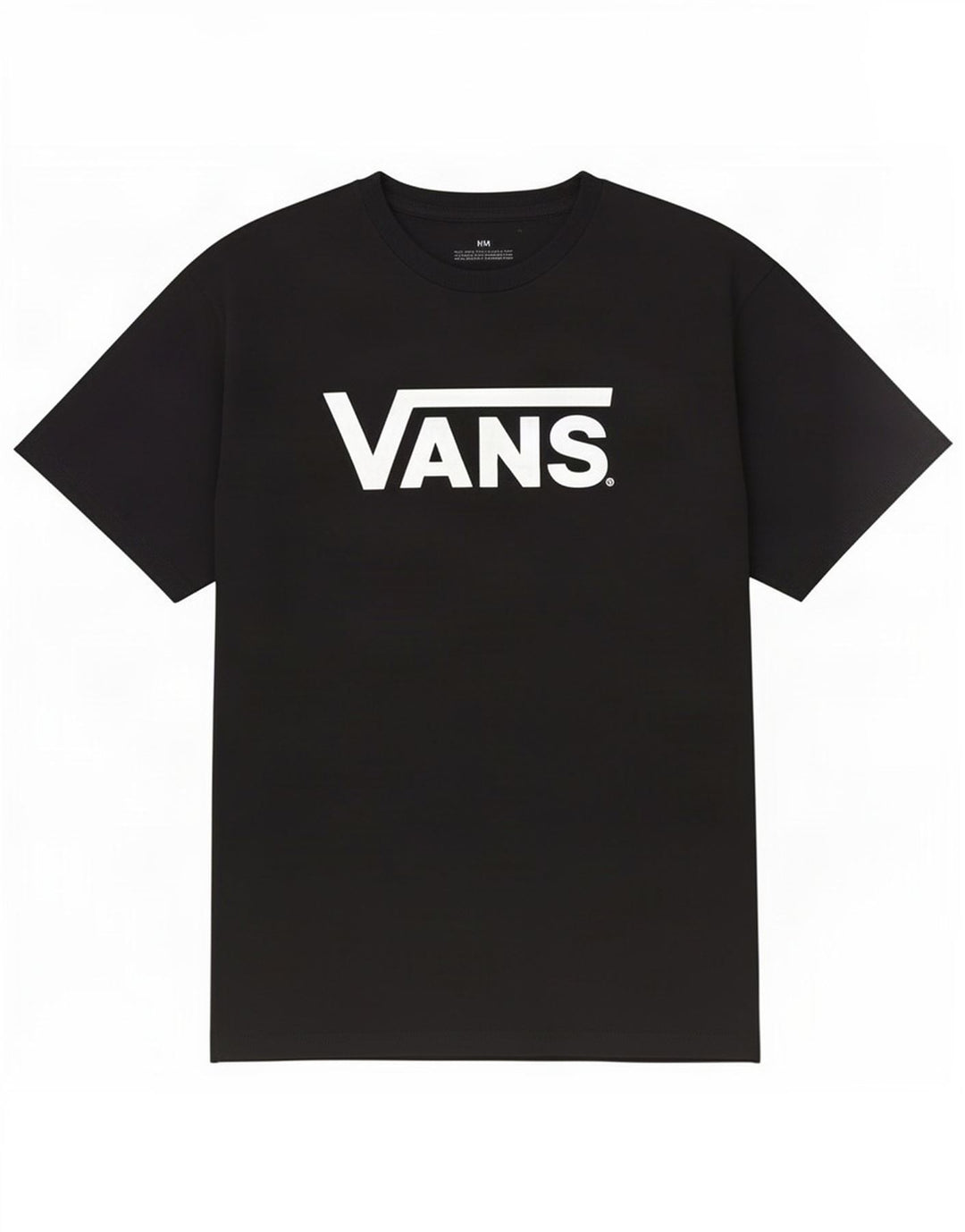 Ανδρικό γραφικό T-Shirt Vans Top Μεσαίο μαύρο βαμβακερό