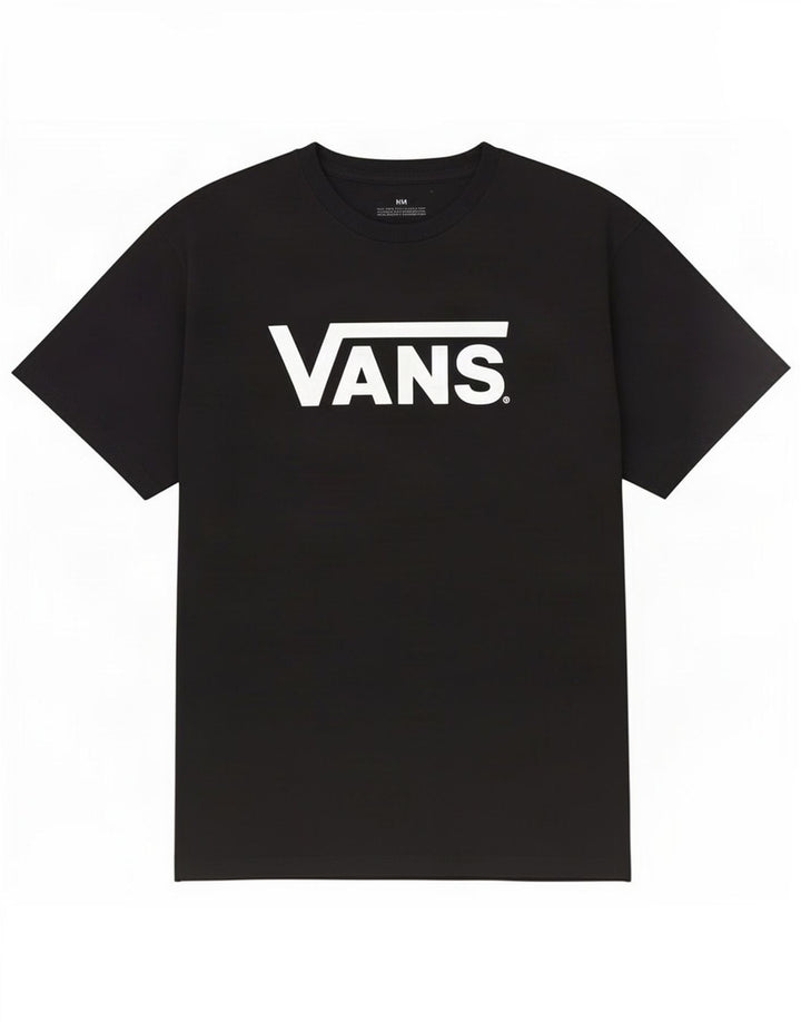 Ανδρικό γραφικό T-Shirt Vans Top Μεσαίο μαύρο βαμβακερό