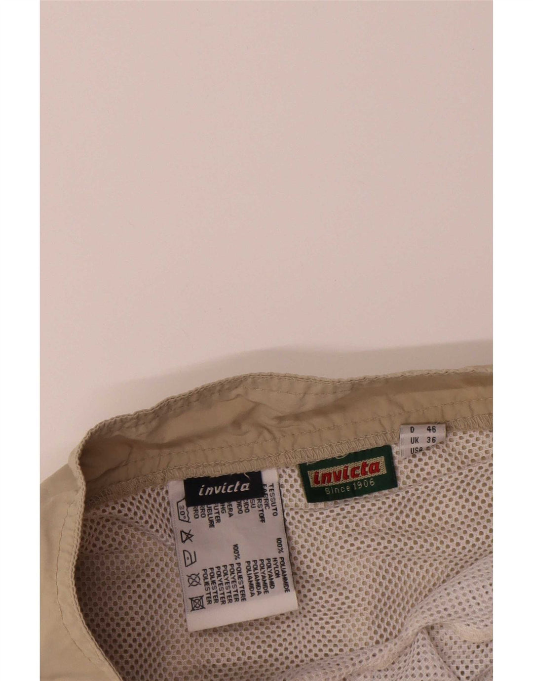 Ανδρικό σορτς κολύμβησης Invicta UK 36 Small Beige Colourblock Polyamide