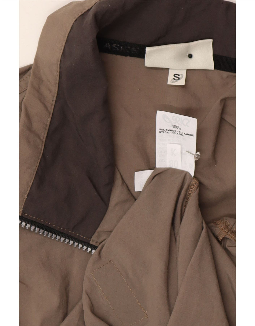Ανδρική φόρμα Asics Top Jacket UK 36 Small Brown Polyamide