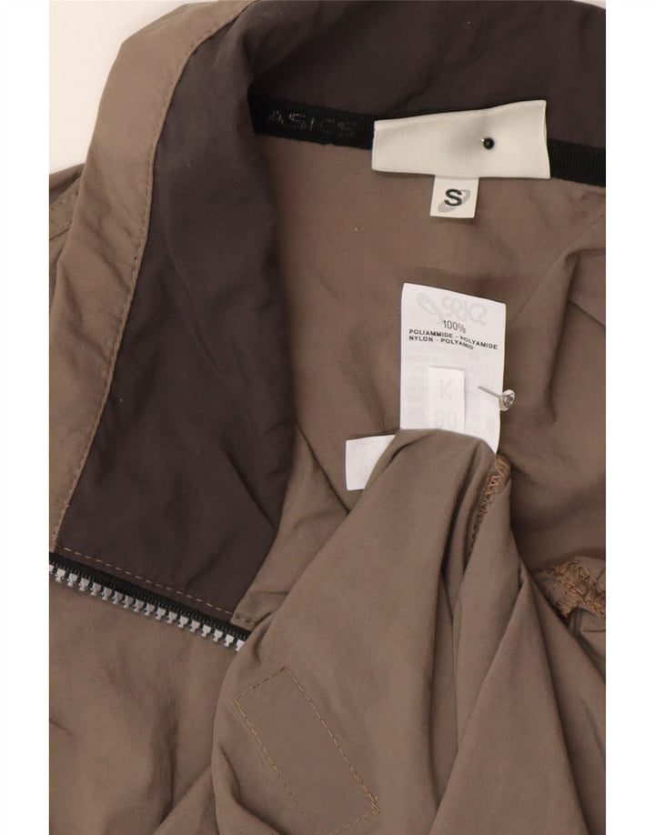 Ανδρική φόρμα Asics Top Jacket UK 36 Small Brown Polyamide