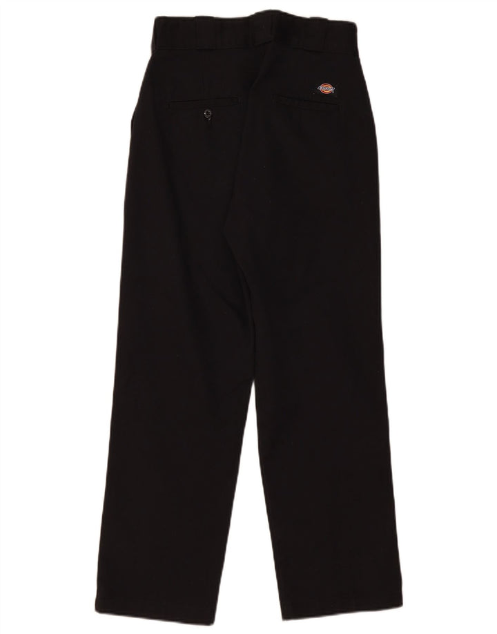 Dickies Γυναικείο ίσιο παντελόνι Chino W26 L26 Μαύρο πολυεστέρα