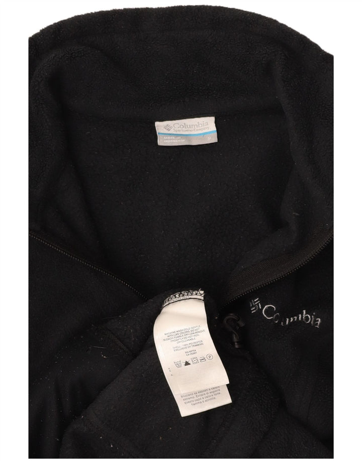 COLUMBIA Γυναικείο Fleece Jacket UK 10 Small Navy Blue Polyester