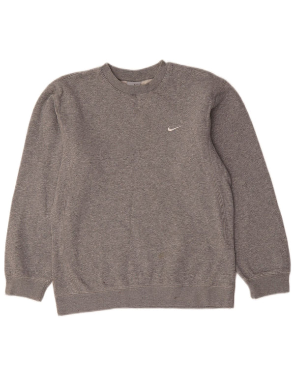 Φούτερ Nike Boys Jumper 12-13 ετών Μεγάλο γκρι βαμβάκι