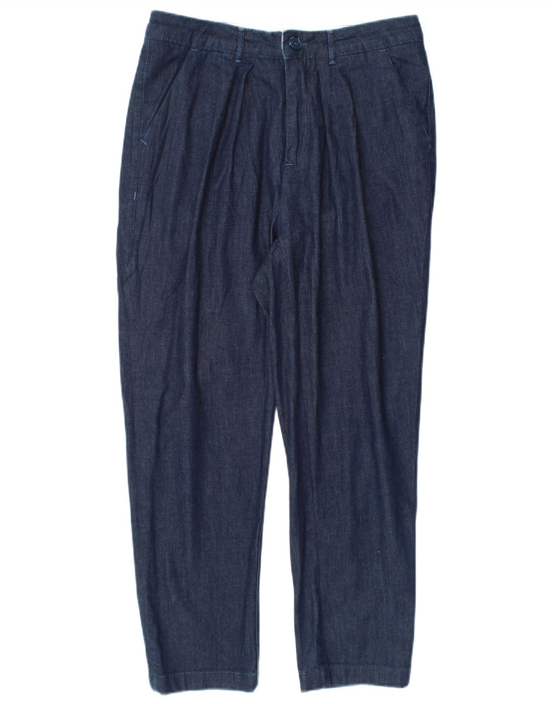 Rifle Γυναικείο Παντελόνι Cropped W28 L24 Navy Blue